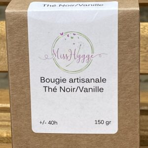 Thé noir / Vanille
