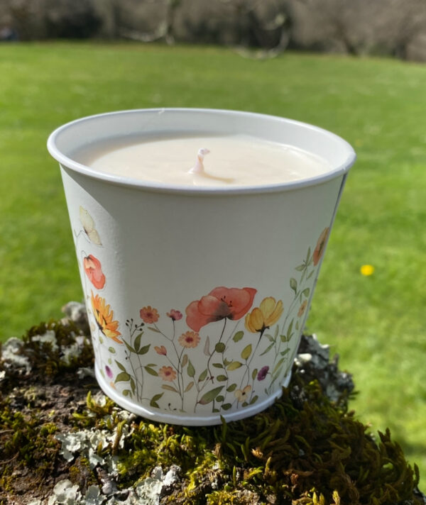 Bougie Pot Printemps
